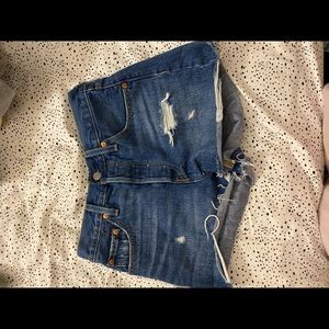 Levi’s 501 High-Rise Denim Shorts